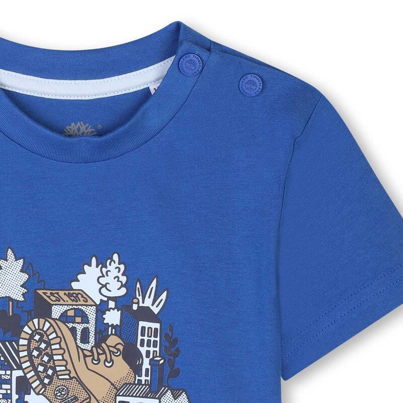 Timberland Short Sleeve Print T-Shirt 2-4Y image number 2